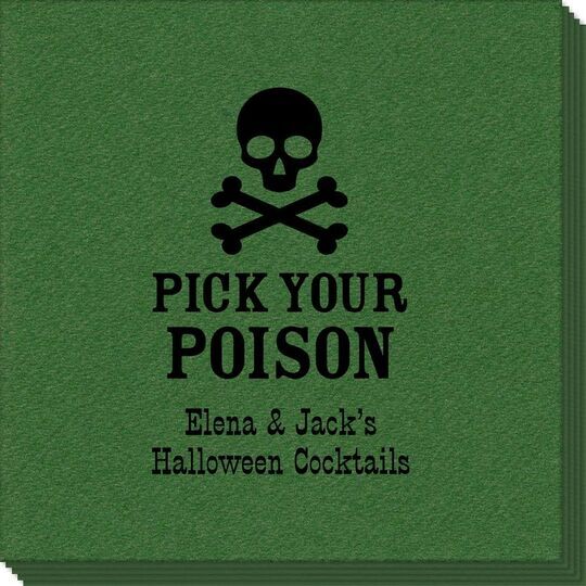 Pick Your Poison Linen Like Napkins